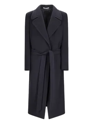 トレンチコート TAGLIATORE Women Trench Coats JOLE350002N5055 Black Tagliatore Jole double breasted coat - Black | JOLE350002N5055