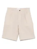 michael coal linen shorts - Neutrals