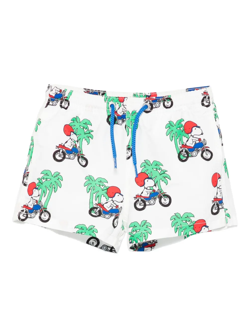MC2 Saint Barth Kids x Snoopy Peanuts printed swim shorts Wit