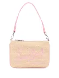 MC2 Saint Barth mini Parisienne straw clutch bag - Neutrals