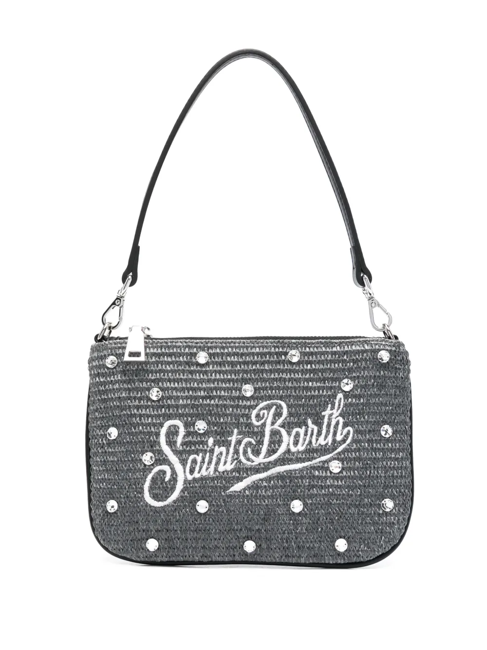 MC2 Saint Barth mini Parisienne clutch bag | Grey | Image 1