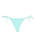 MC2 Saint Barth tie-fastening bikini briefs - Green