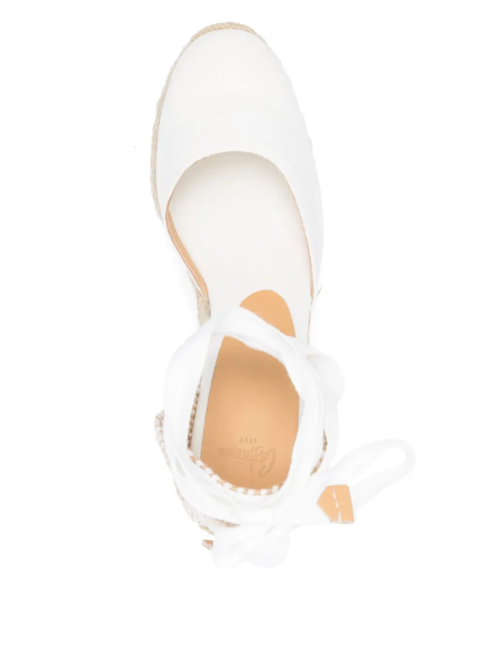 Castañer 115mm Carina espadrilles White