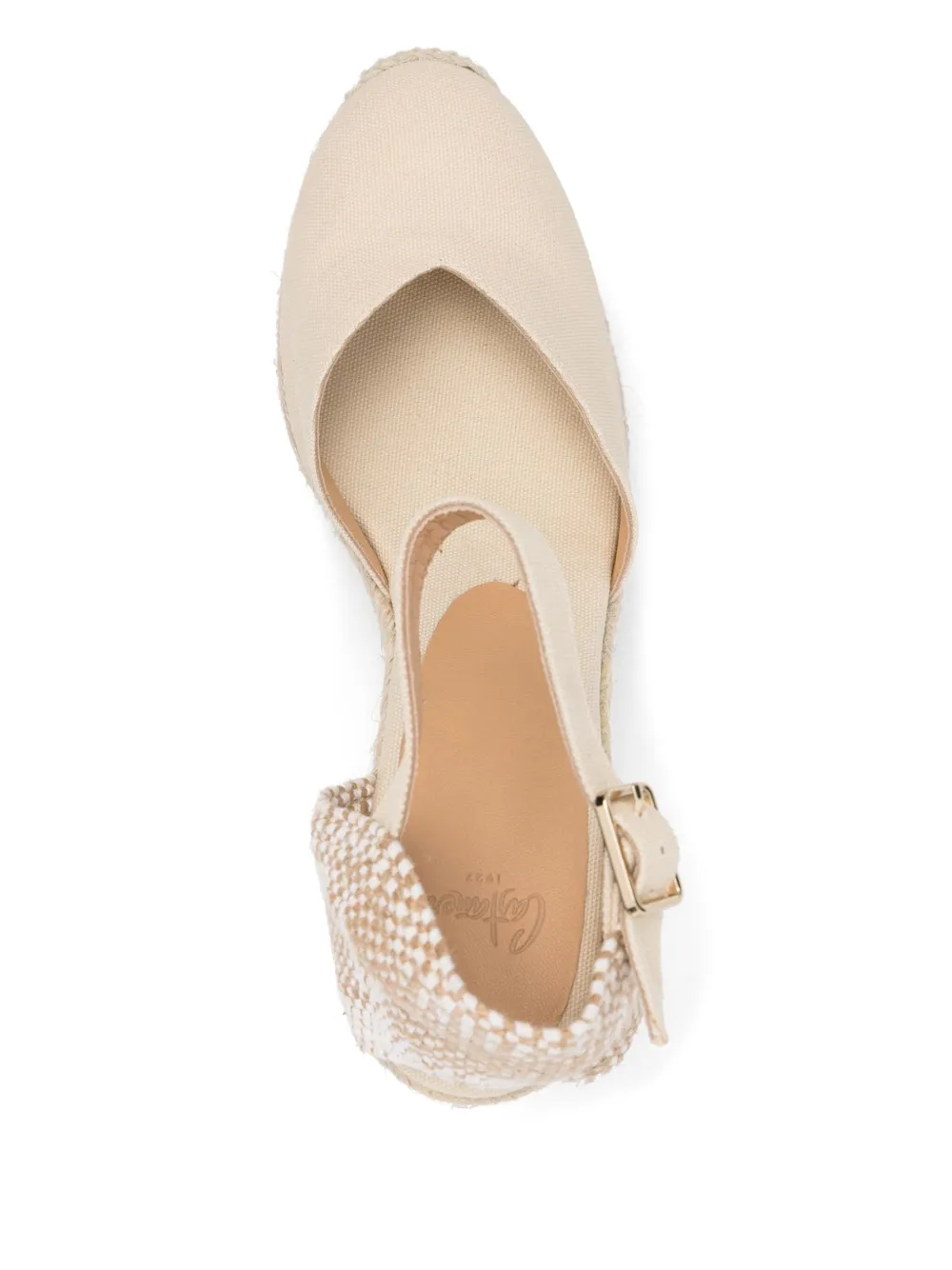 Castañer 100mm Chiarita espadrilles Neutrals