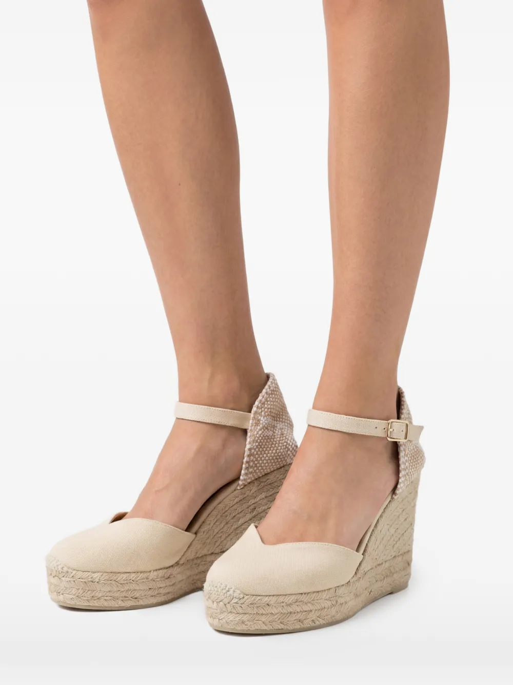 Castañer 100 mm Chiarita espadrilles Beige