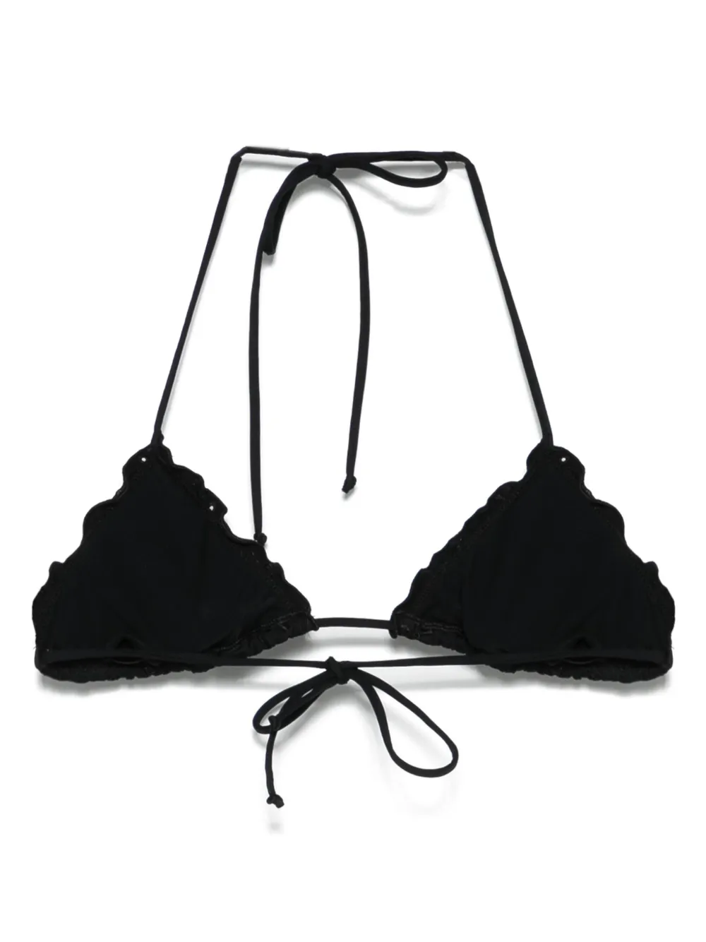 Mc2 Saint Barth Sagittarius Bikini Top In Black