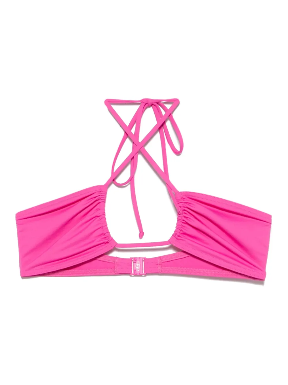 Mc2 Saint Barth Dahlia Bikini Top In Pink