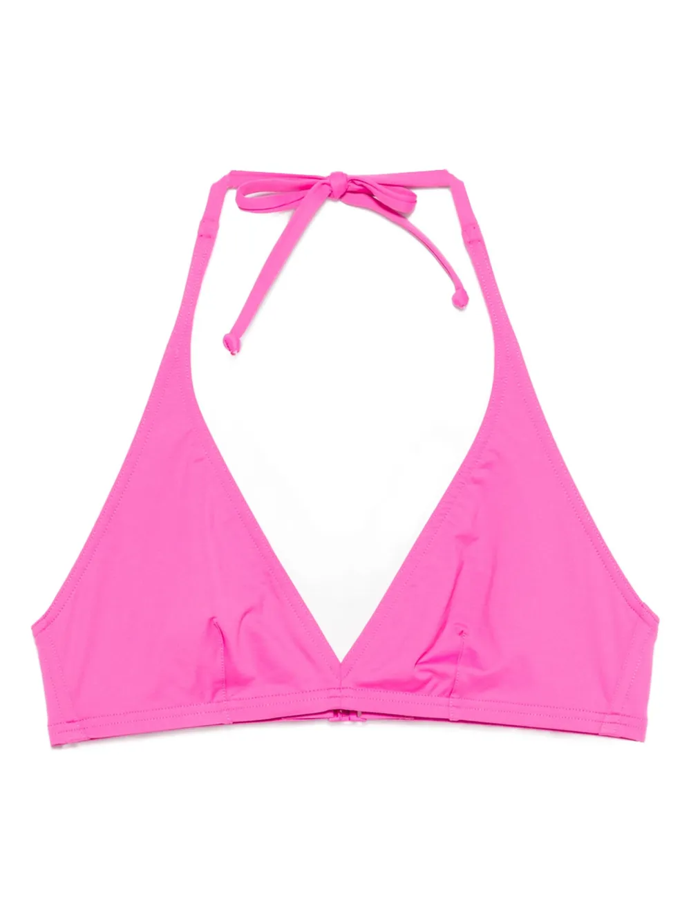 Mc2 Saint Barth Halter-neck Bikini Top In Pink
