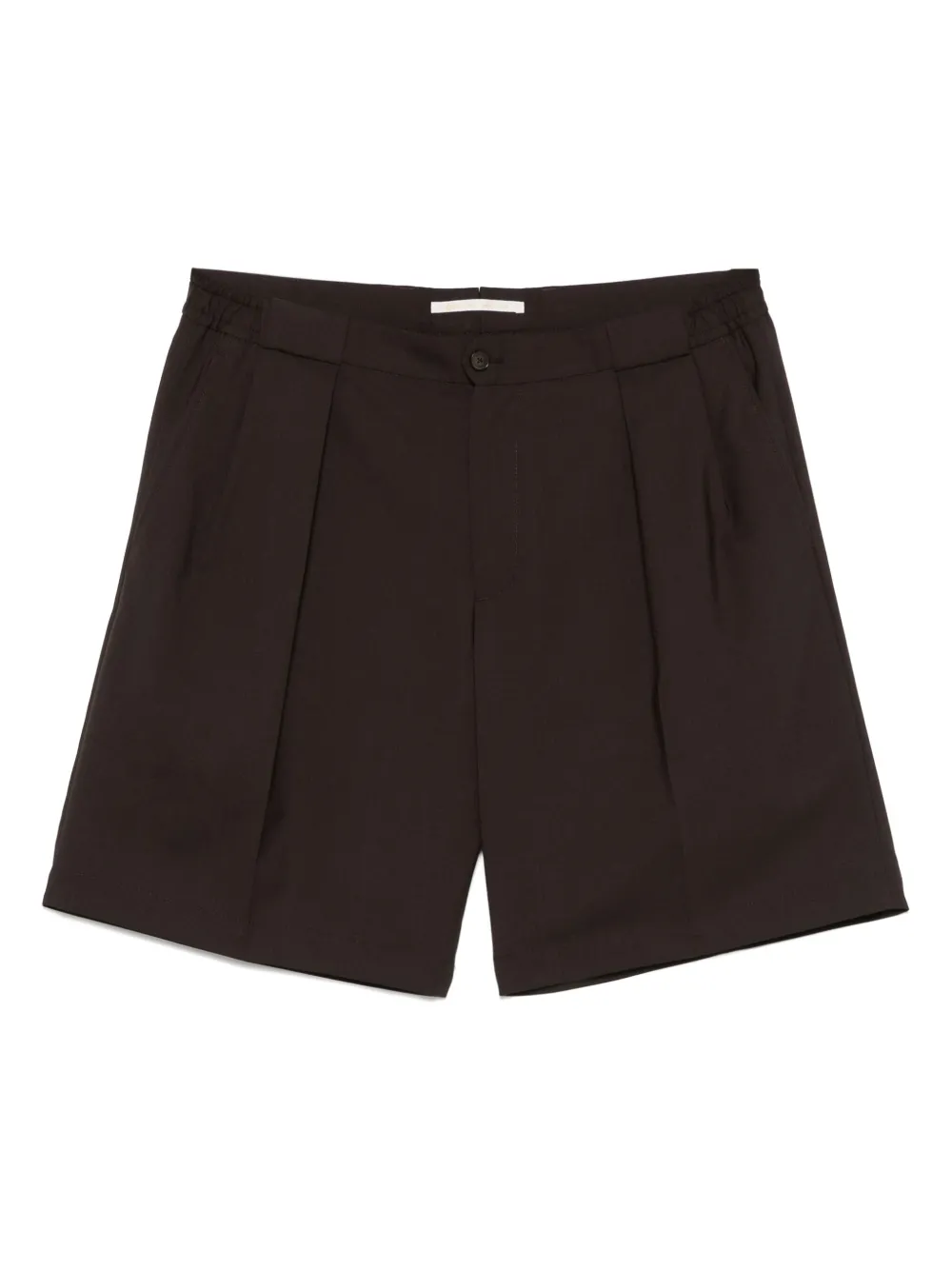 Briglia 1949 Geplooide shorts Bruin