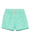 MC2 Saint Barth graphic-print swim shorts - Green