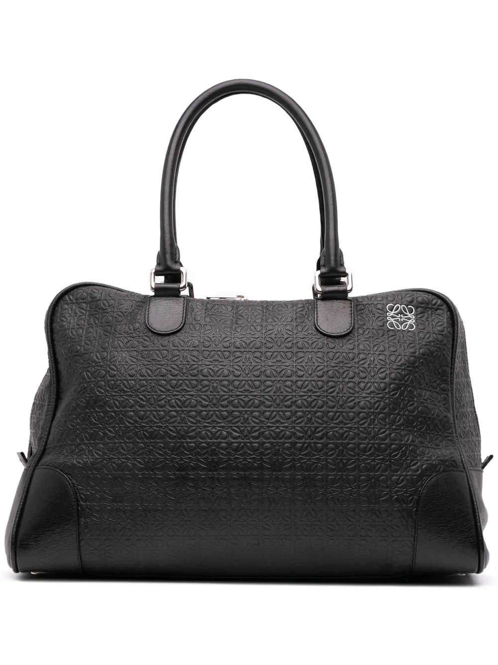 Pre-owned Loewe 2020-2025 Xl Anagram Embossed Amazona 75 Travel Bag