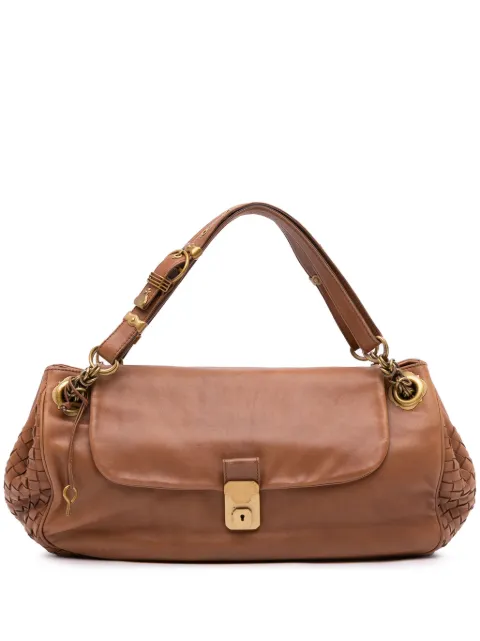 Bottega Veneta Pre-Owned 2000-2007 Nappa Intrecciato Trimmed Napoli handbag