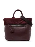 Prada Pre-Owned 2000-2024 Tessuto and Nappa Reversible satchel - Red