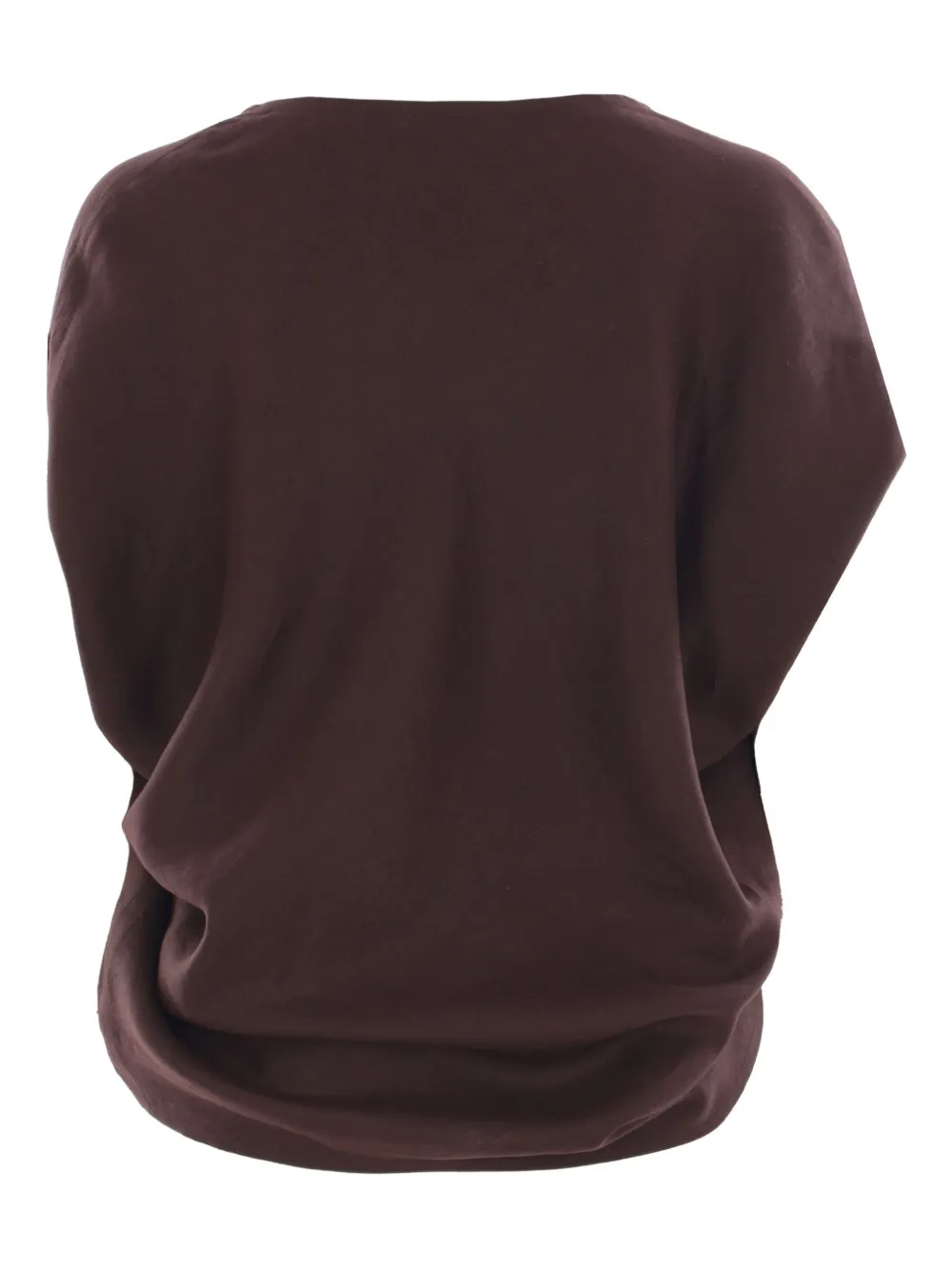 Loro Piana Gaia linen blouse - Bruin