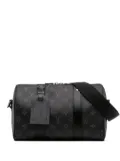 Louis Vuitton Pre-Owned 2021-2025 Monogram Eclipse City Keepall crossbody bag - Black