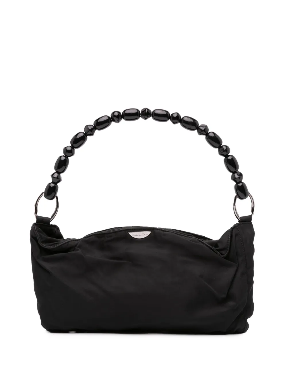 Christian Dior Pre-Owned 1999 ナイロン マリス ハンドバッグ - ブラック Christian Dior Pre-Owned 1999 ナイロン マリス ハンドバッグ - ブラック