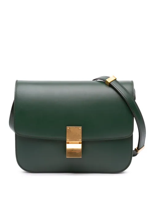 Céline Pre-Owned bolsa crossbody Classic Box mediana de piel de becerro 2017