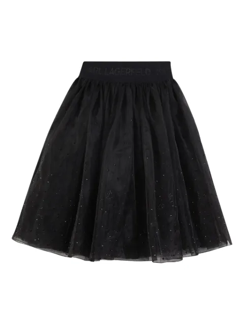 Karl Lagerfeld Kids Gonna in tulle con decorazione