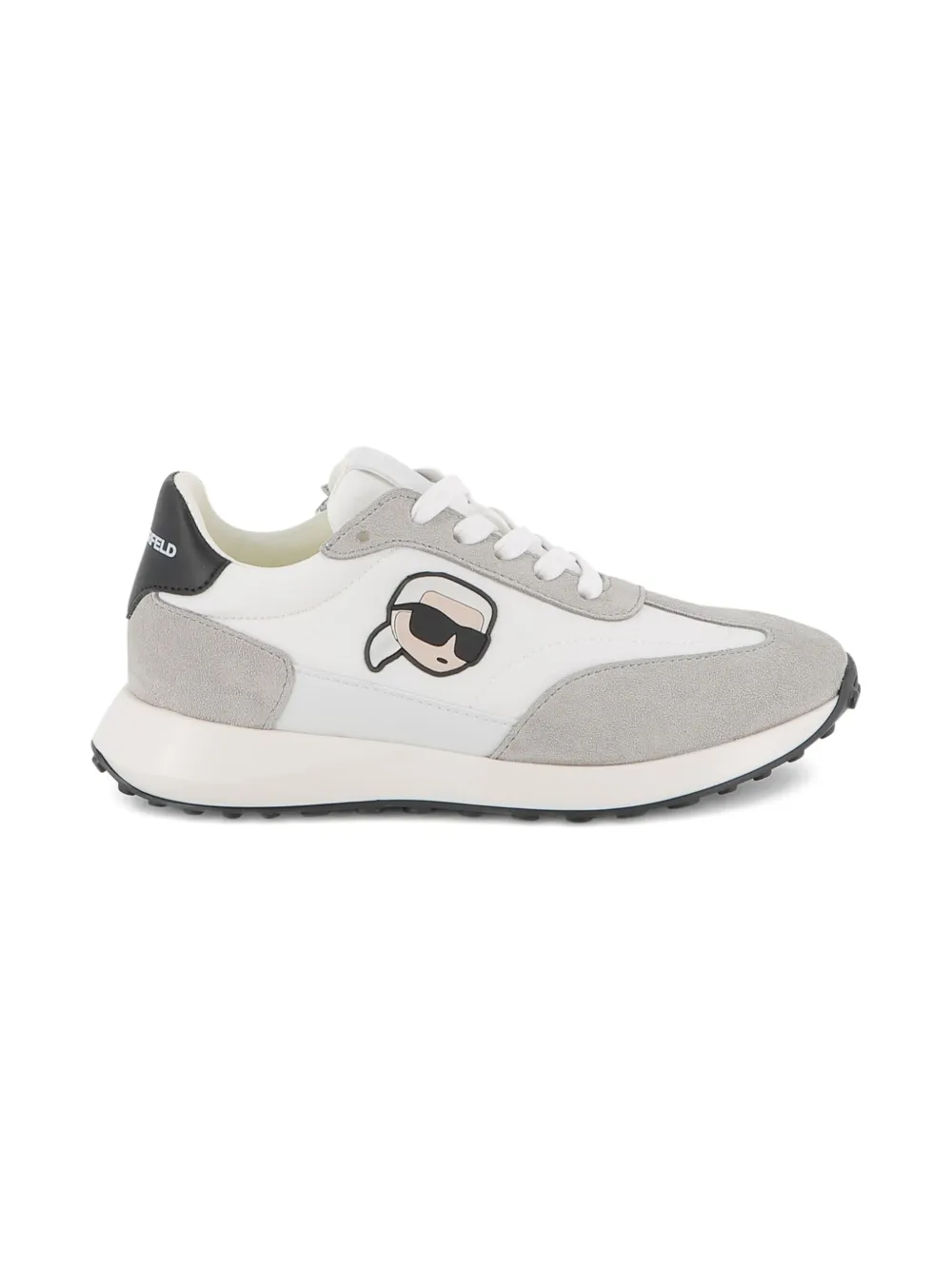 Karl Lagerfeld Kids Sneakers met vlakken Wit