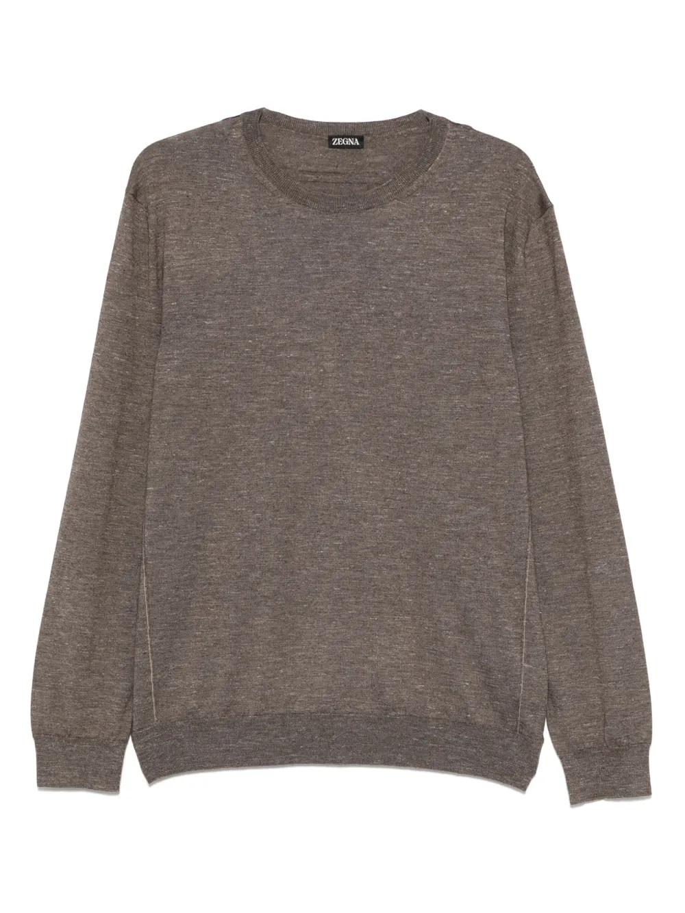Zegna suéter con cuello redondo | marrón | Image 1