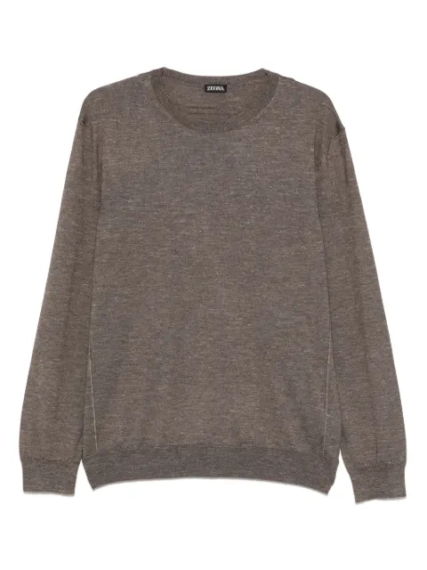 Zegna crew-neck jumper