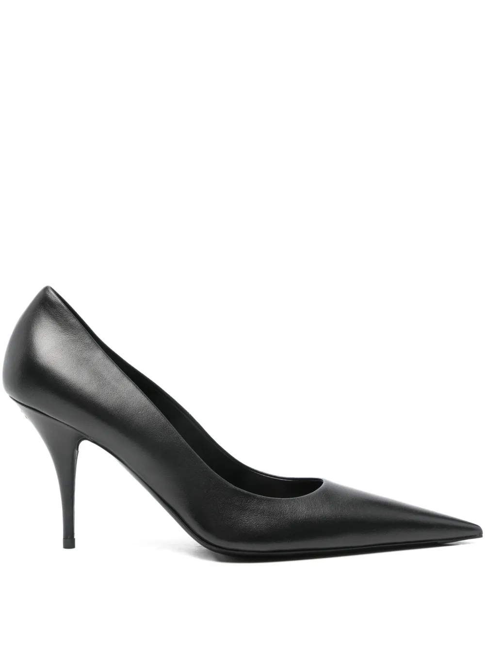 Balenciaga 110mm Avenue Heeled Pumps In Black