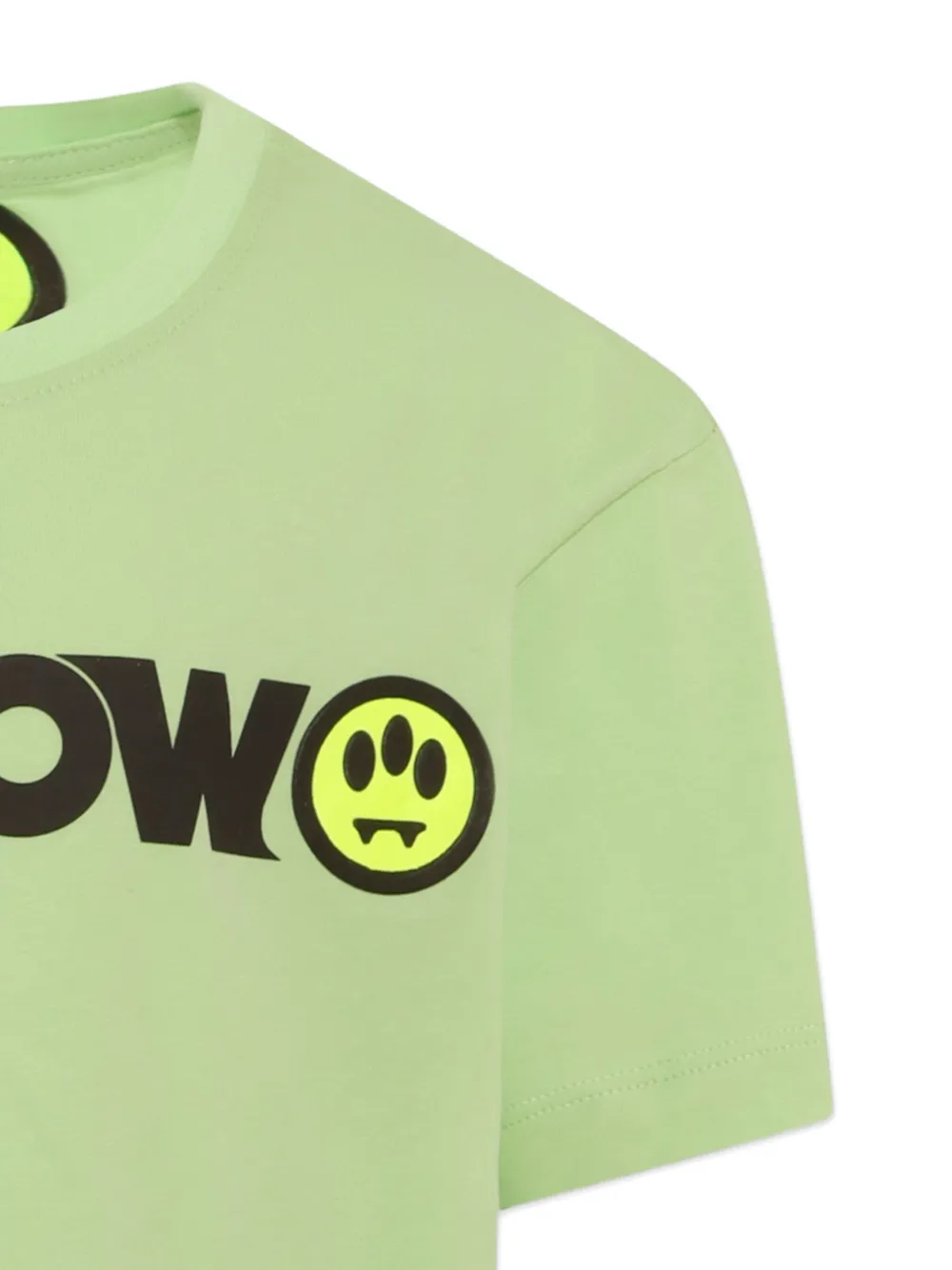 Barrow kids Katoenen T-shirt met logoprint Groen