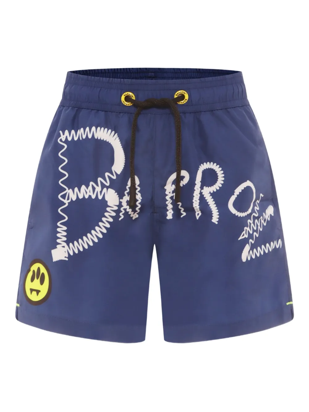 Barrow kids Zwembroek met print Blauw
