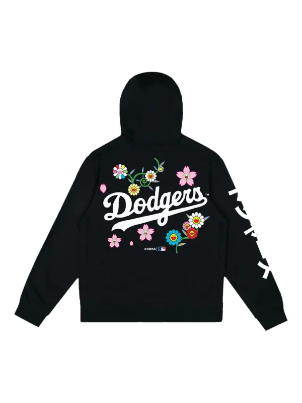 Takashi Murakami x LA Dodgers floral-print Hoodie | Black