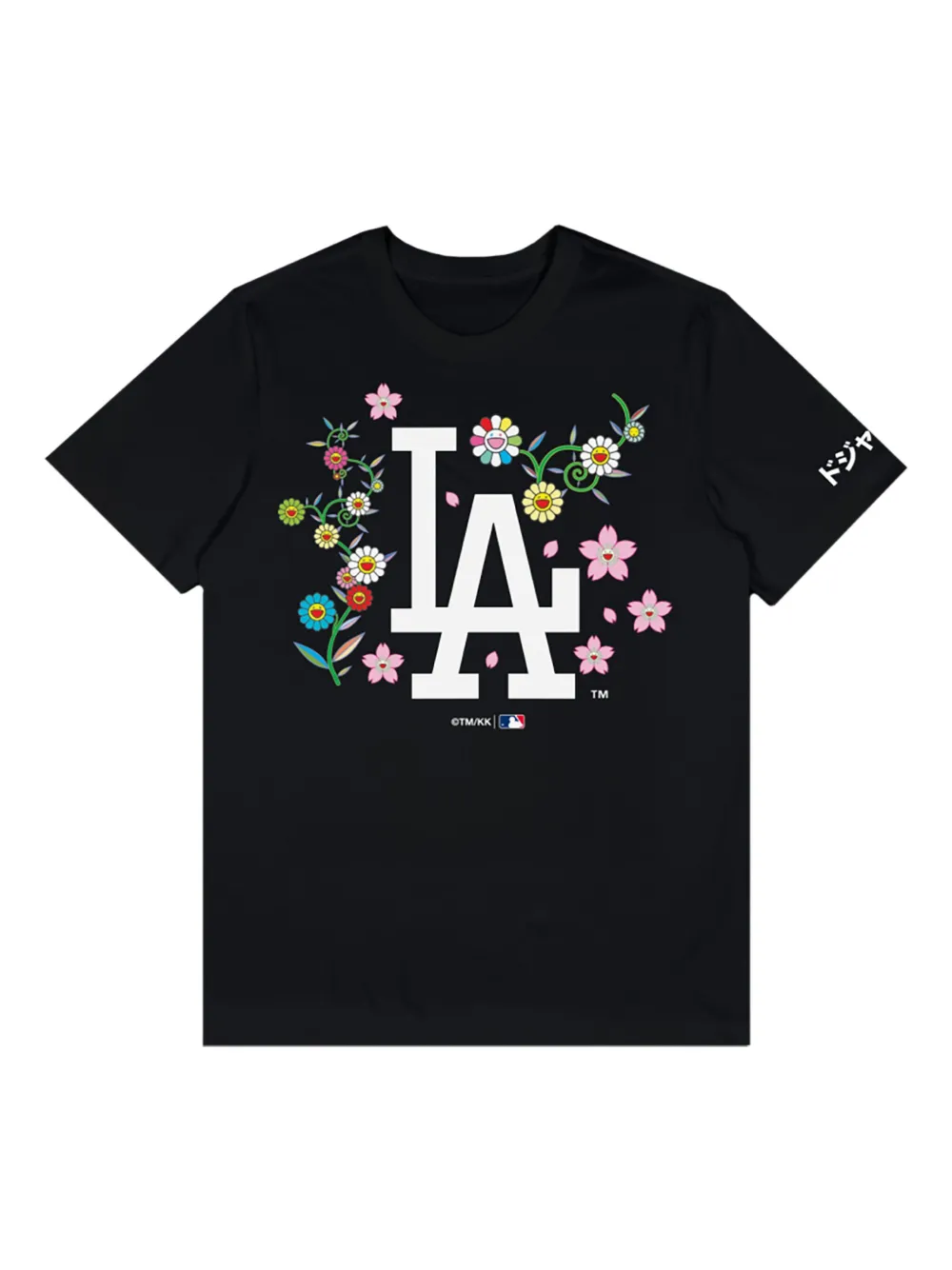 x LA Dodgers floral-print T-shirt