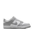 Nike Kids Dunk Low ""White/Light Smoke Grey"" sneakers