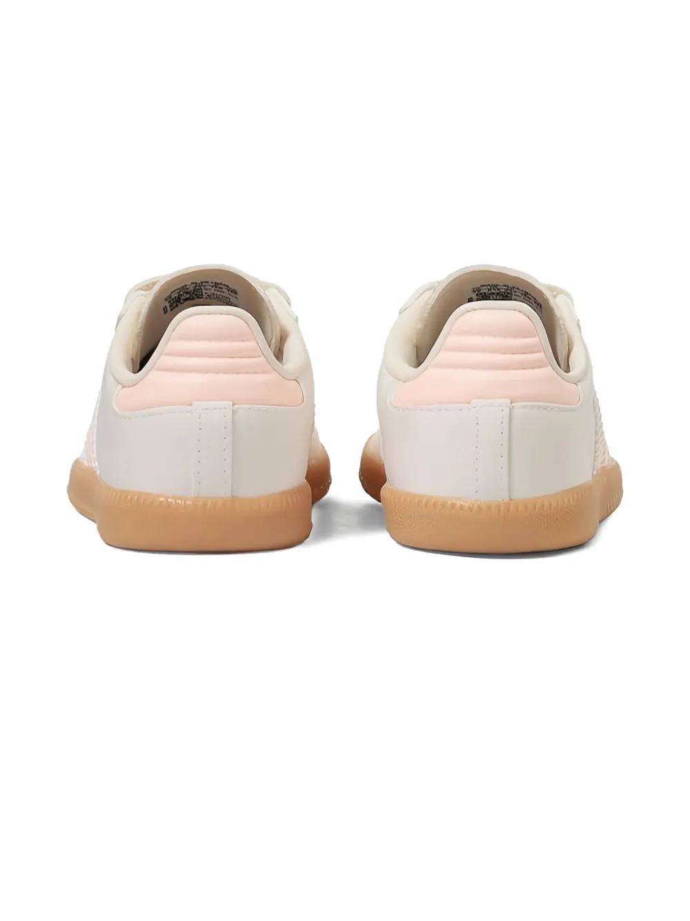 adidas Kids Samba OG "Wonder White Pink" sneakers Neutrals