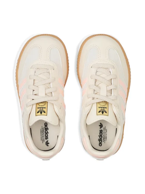 美品！SAMBA kids 14cm Adidas Kids Samba Sneakers | White | FARFETCH