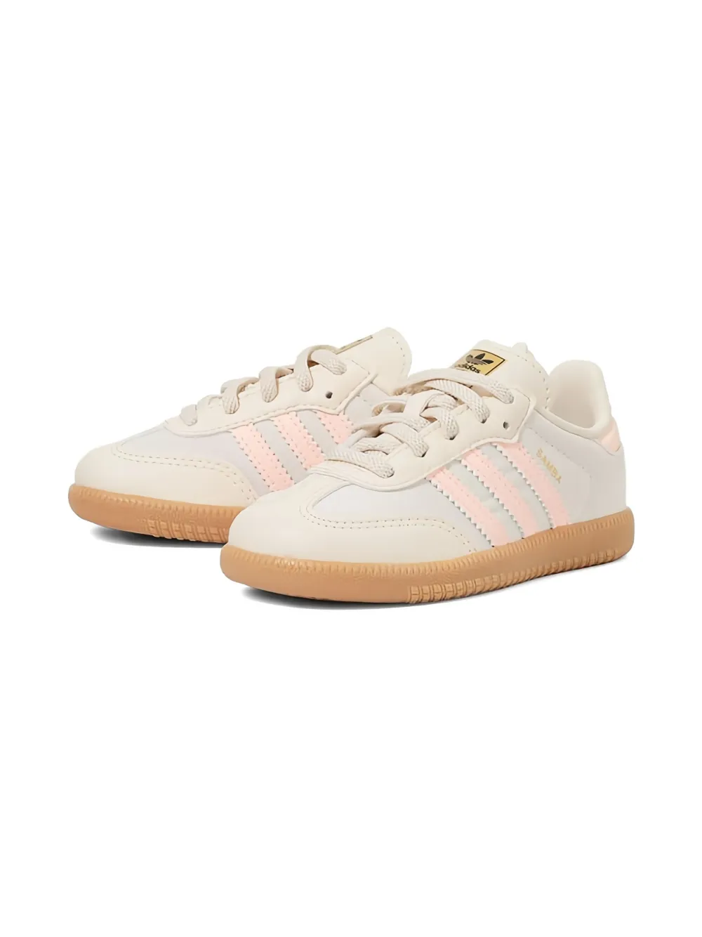 Adidas Kids Samba OG "Wonder White Pink" sneakers Neutrals