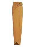 Silvia Tcherassi Gadea maxi skirt - Orange