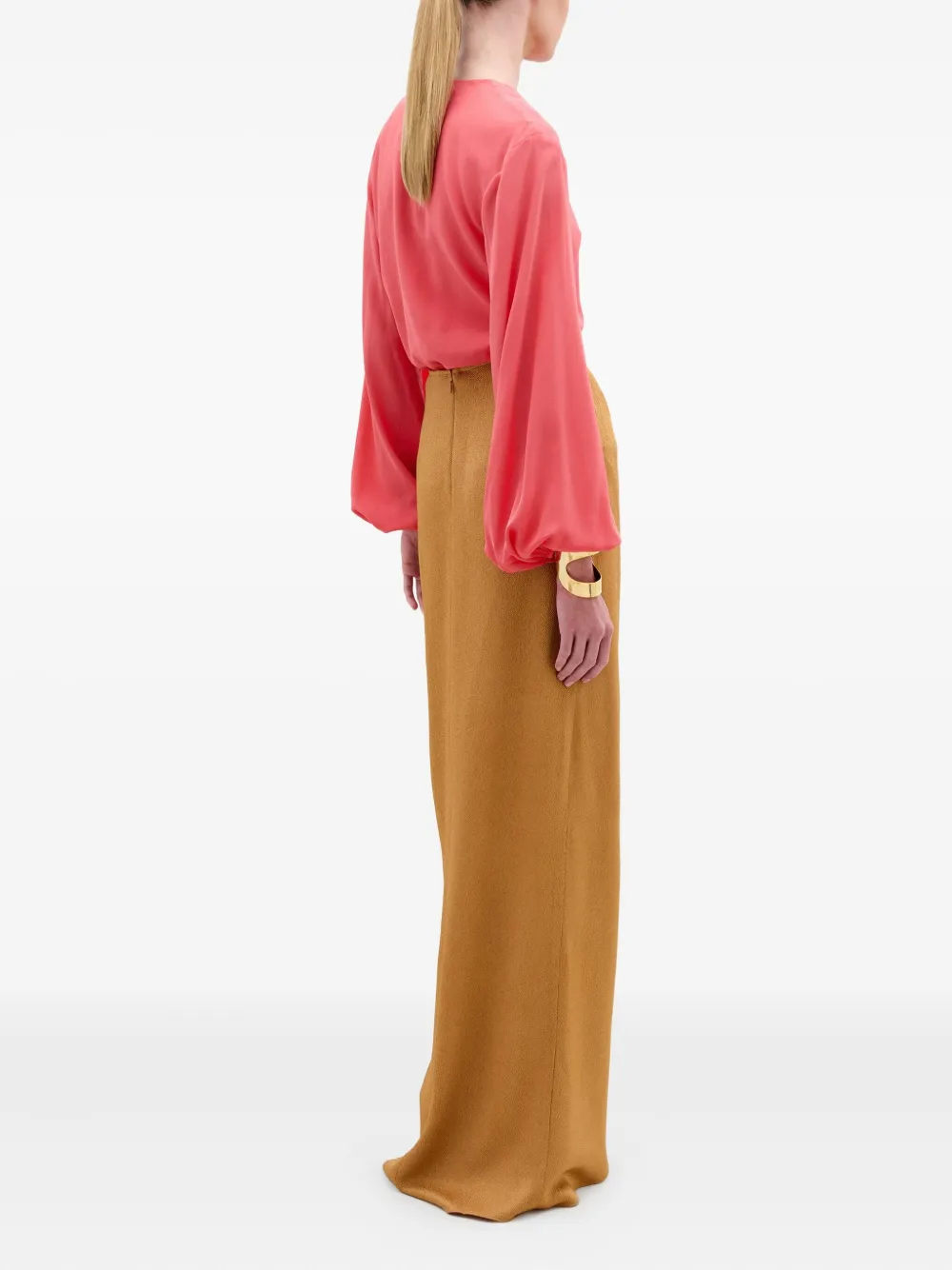 Silvia Tcherassi Gadea maxi-rok Oranje