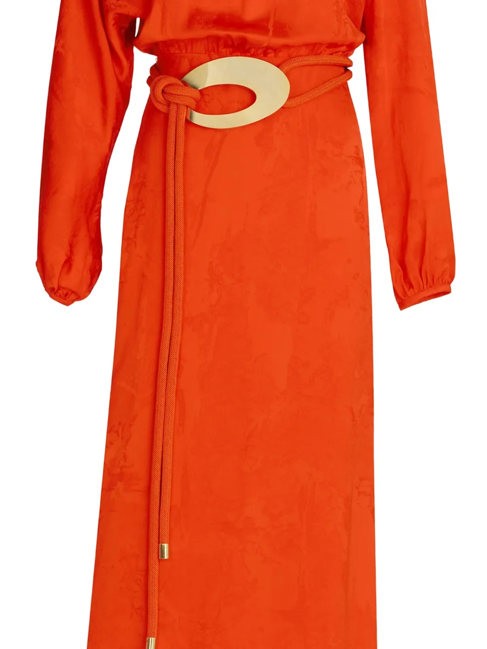 Silvia Tcherassi Elga maxi-jurk Oranje