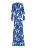 Silvia Tcherassi Ebba maxi dress - Blue