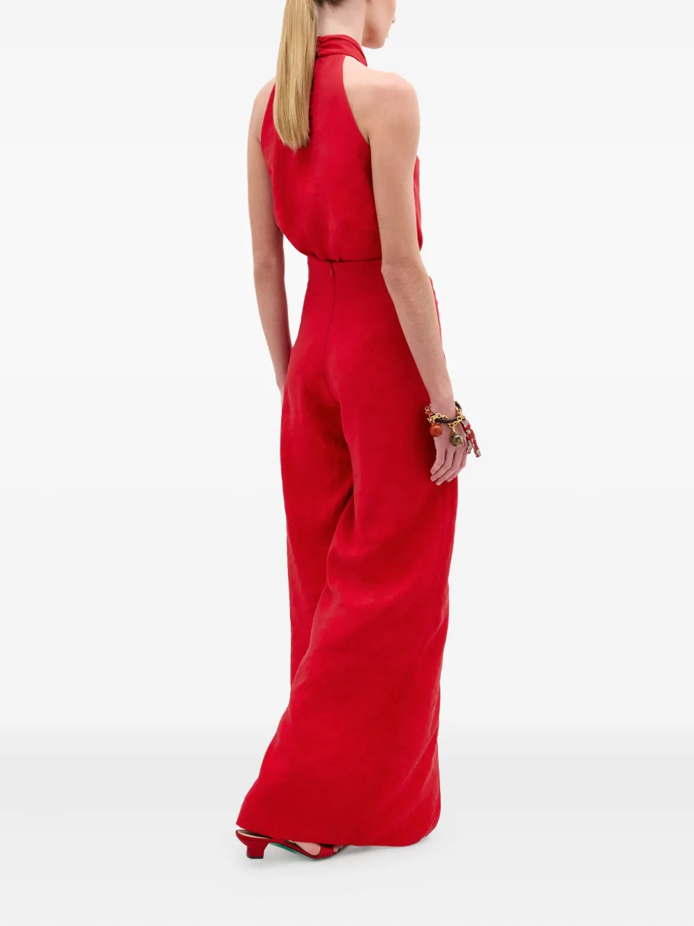Silvia Tcherassi Canturipe broek Rood