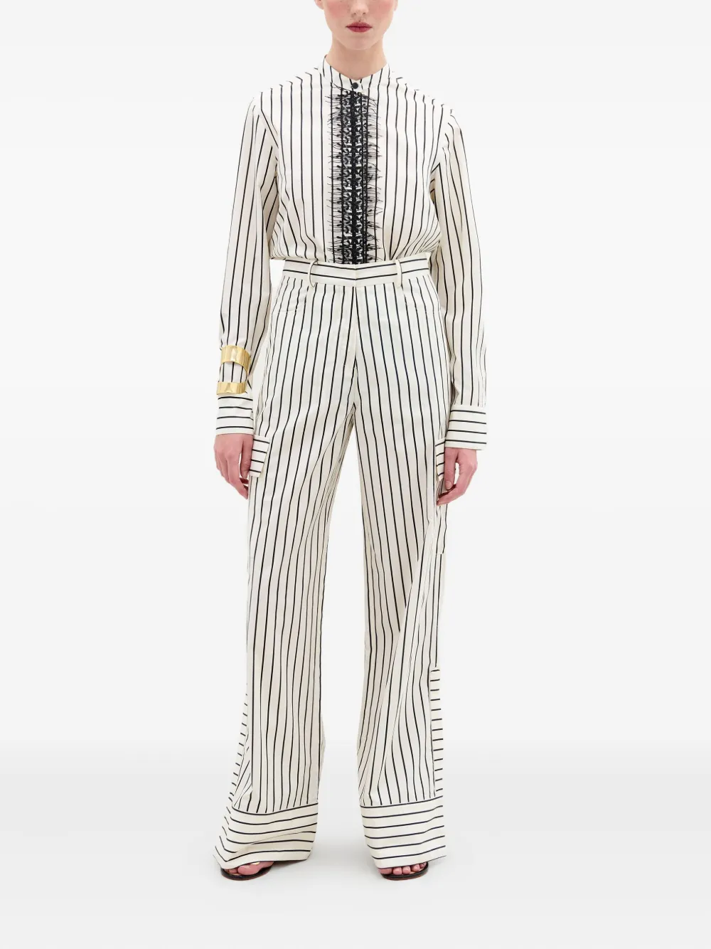 Silvia Tcherassi Falak trousers | High-Waisted Trousers | Image 2