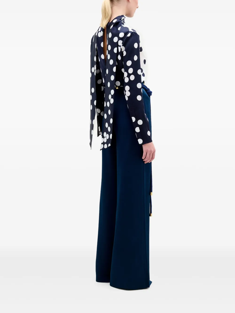 Silvia Tcherassi Gaby blouse Blauw