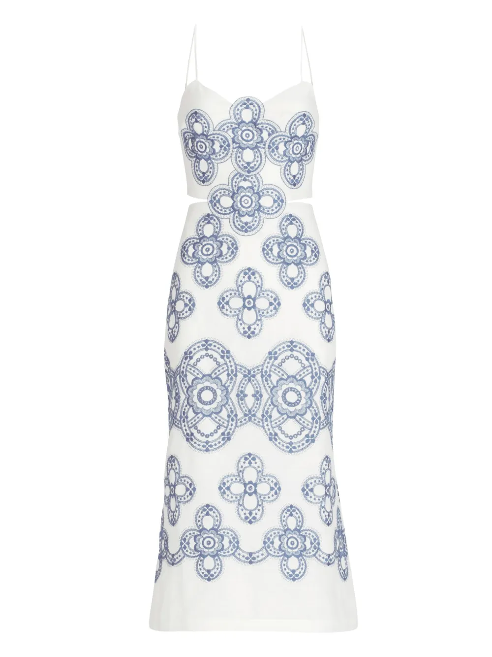 Silvia Tcherassi Ceres midi dress | White | Image 1