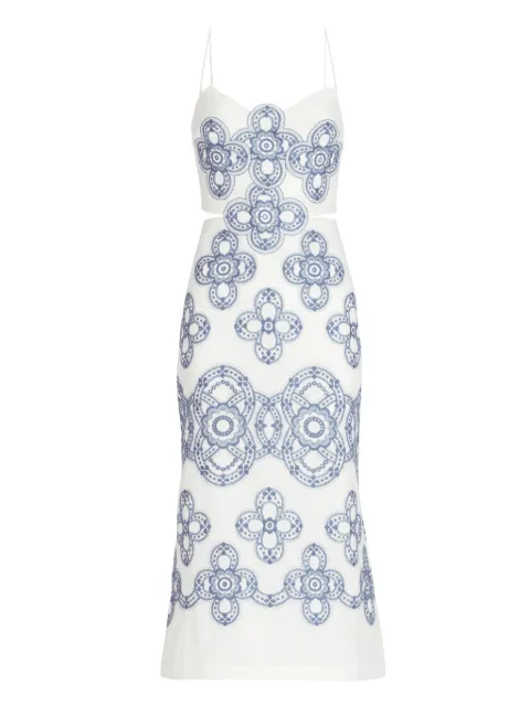Silvia Tcherassi Ceres midi dress