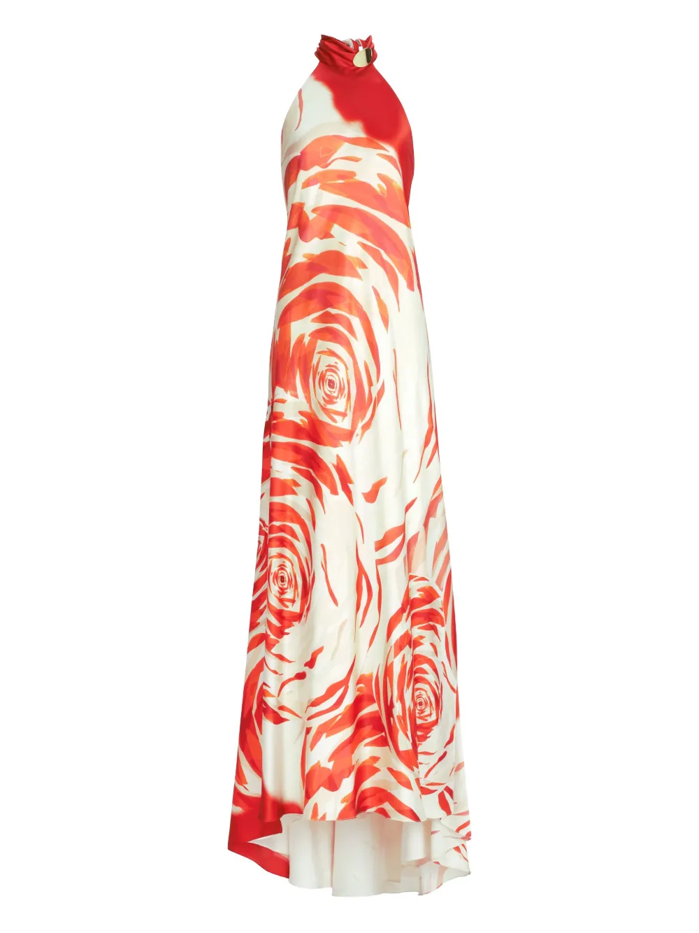Silvia Tcherassi Sherry maxi-jurk Rood