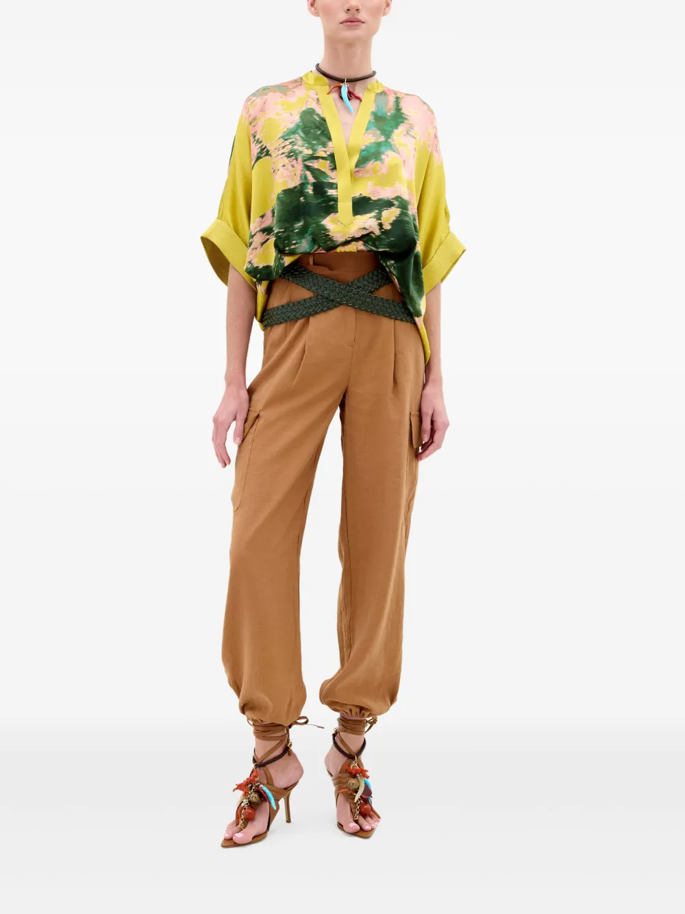 Silvia Tcherassi Darnell trousers | Tapered Trousers | Image 2