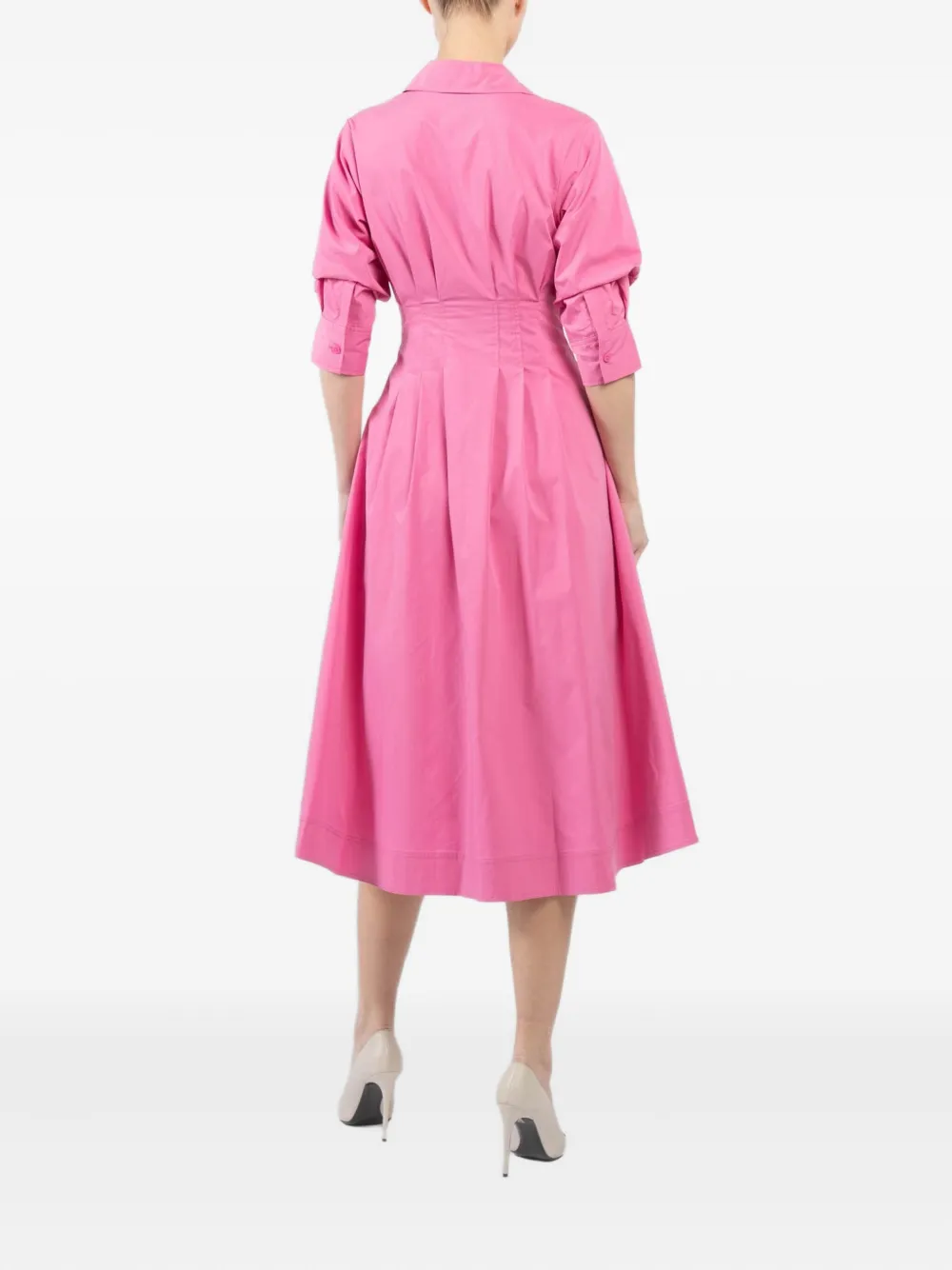 Simkhai Jazzie midi-jurk Roze