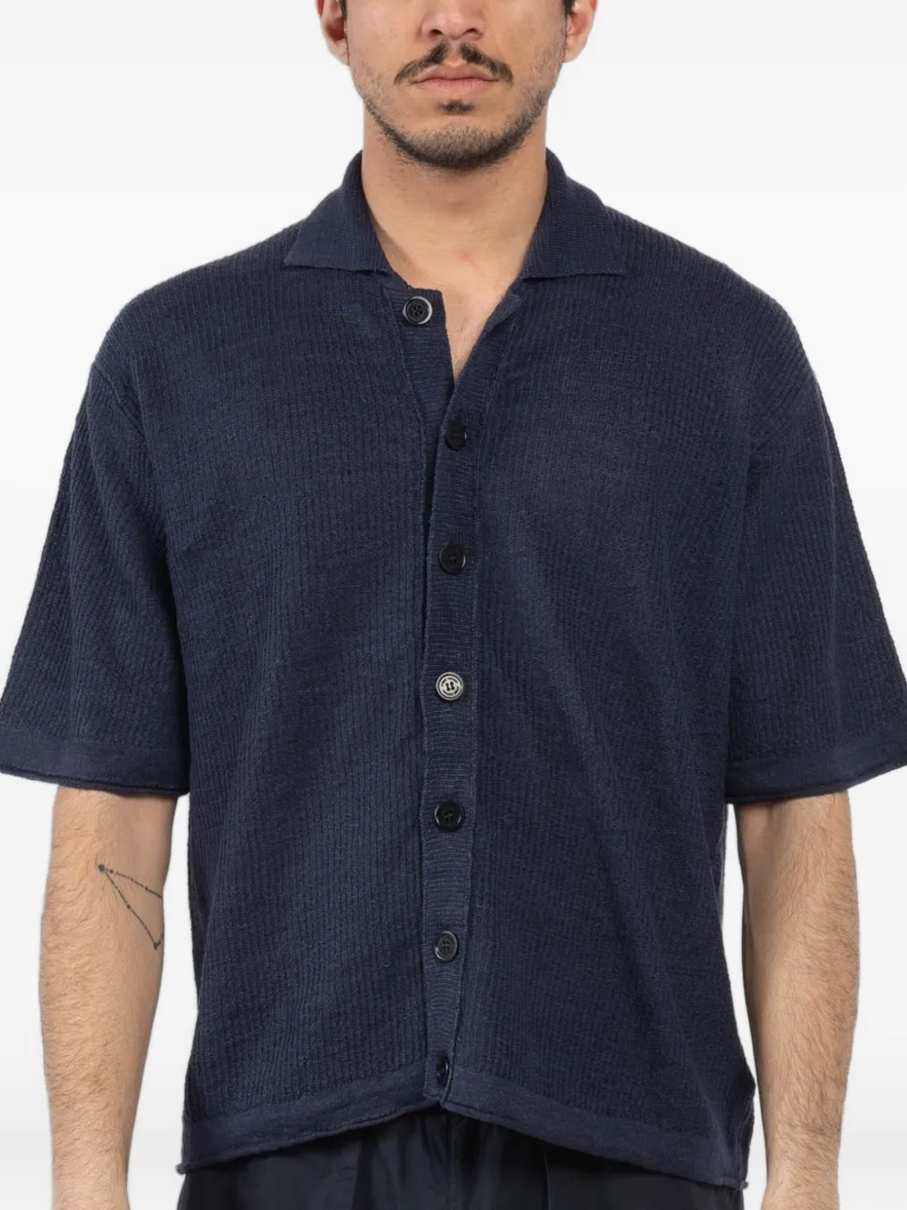 atomo factory camisa de lino | azul | Image 1