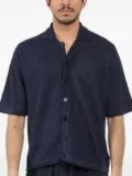 atomo factory linen shirt - Blue