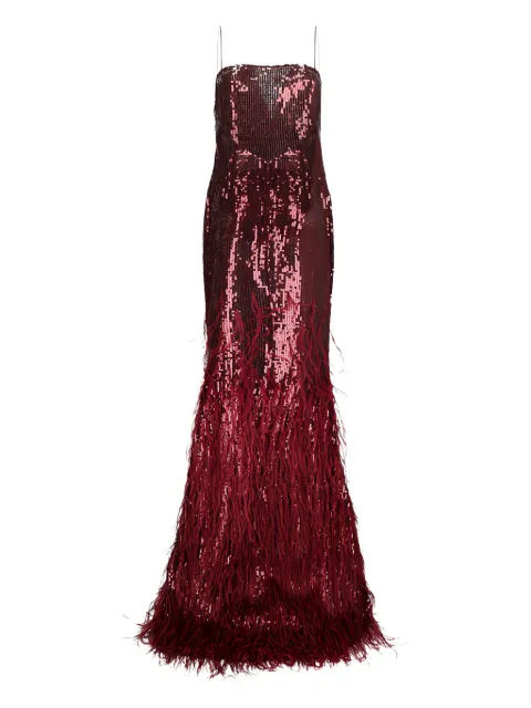 Retrofete Odessa sequin-embellished maxi dress