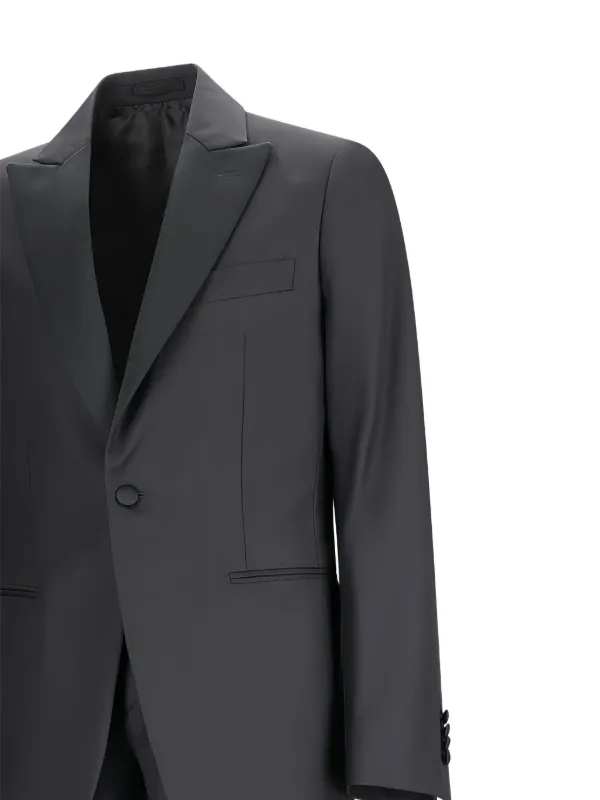 Lardini ウールスーツ | グレー | FARFETCH JP